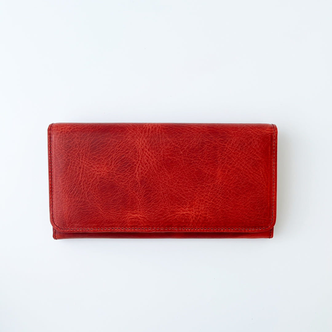 [Waxed Leather] Bi-fold Wallet