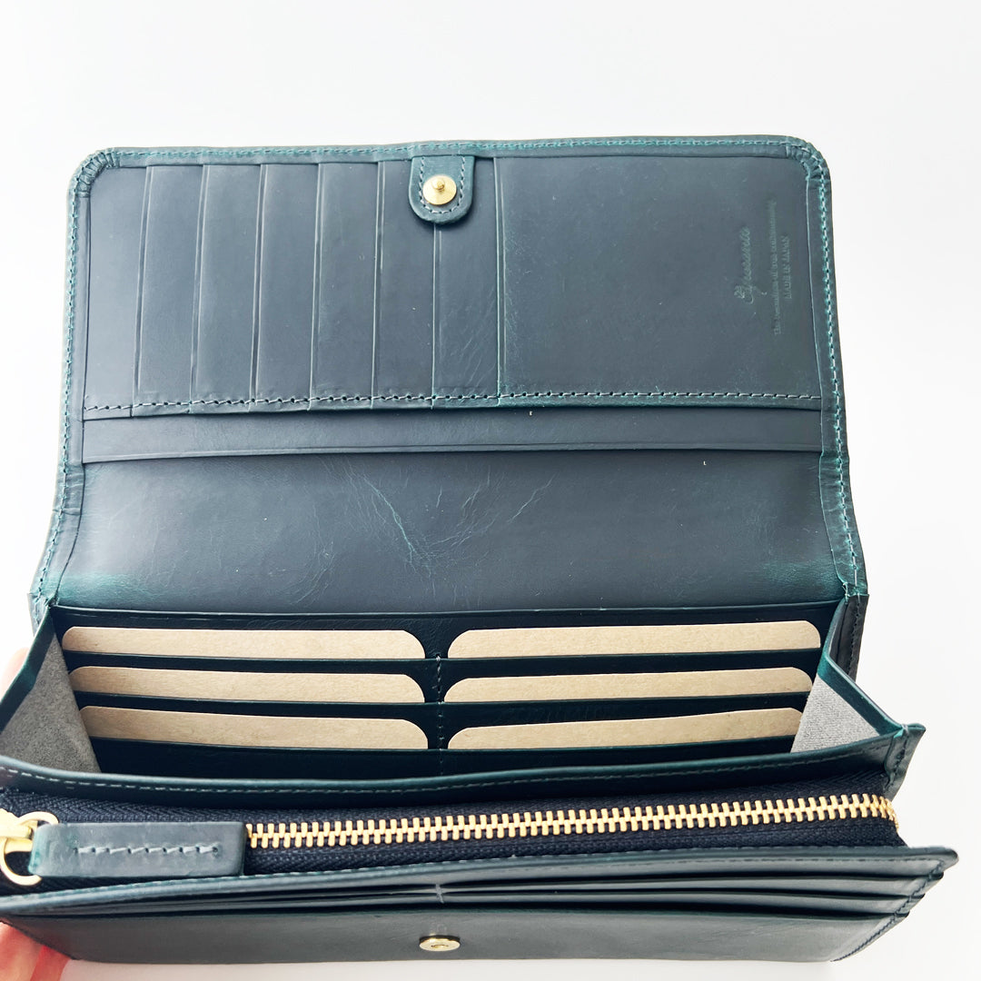 [Waxed Leather] Bi-fold Wallet