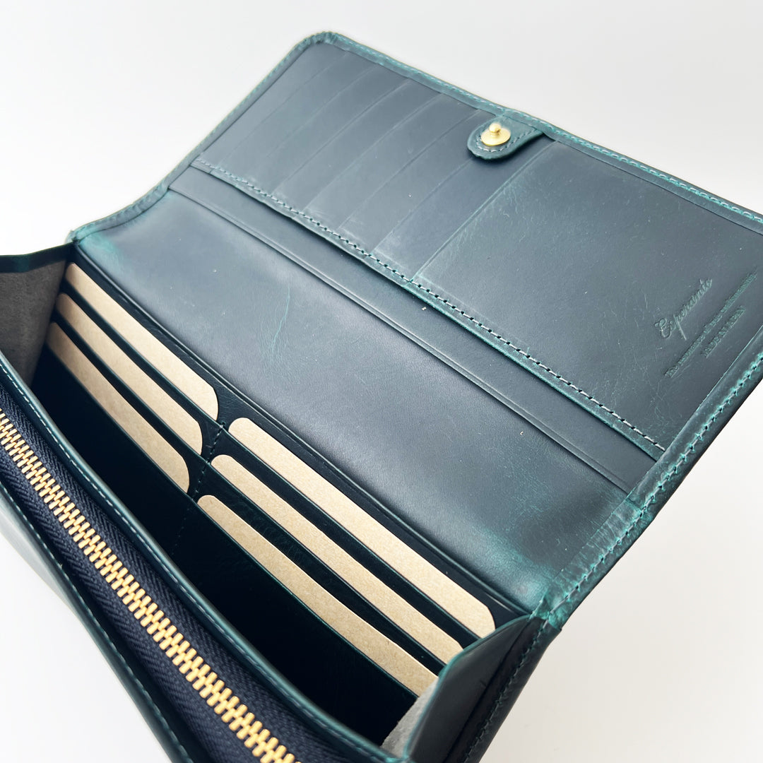 [Waxed Leather] Bi-fold Wallet