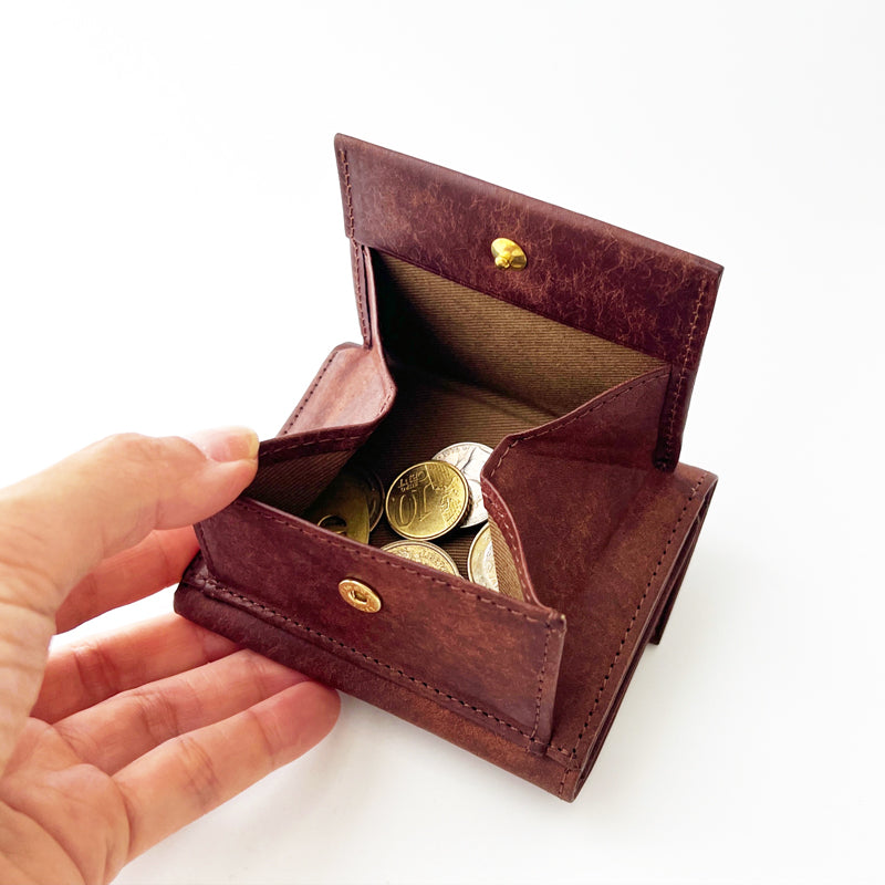 ［プエブロレザー］　ミニマム財布