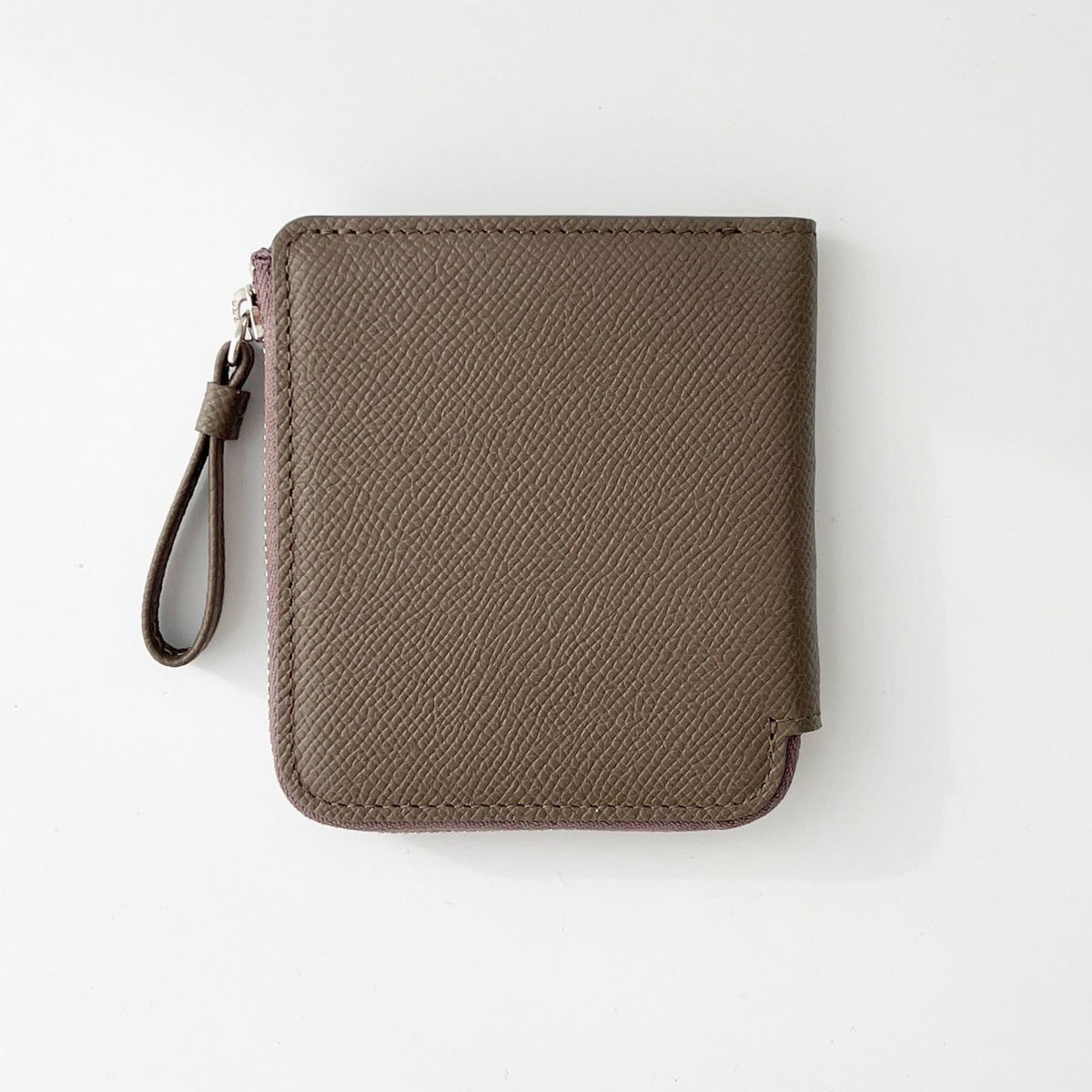 ［ボントーノレザー］ Lzipショート財布
