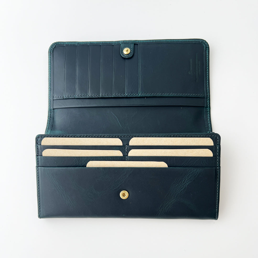 [Waxed Leather] Bi-fold Wallet