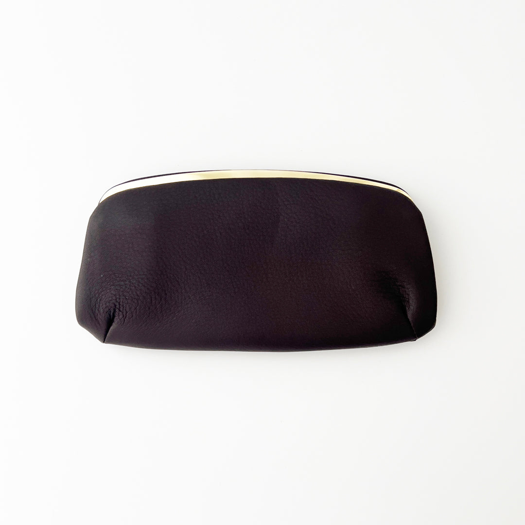 [Shuttle Leather] Long Clasp Purse