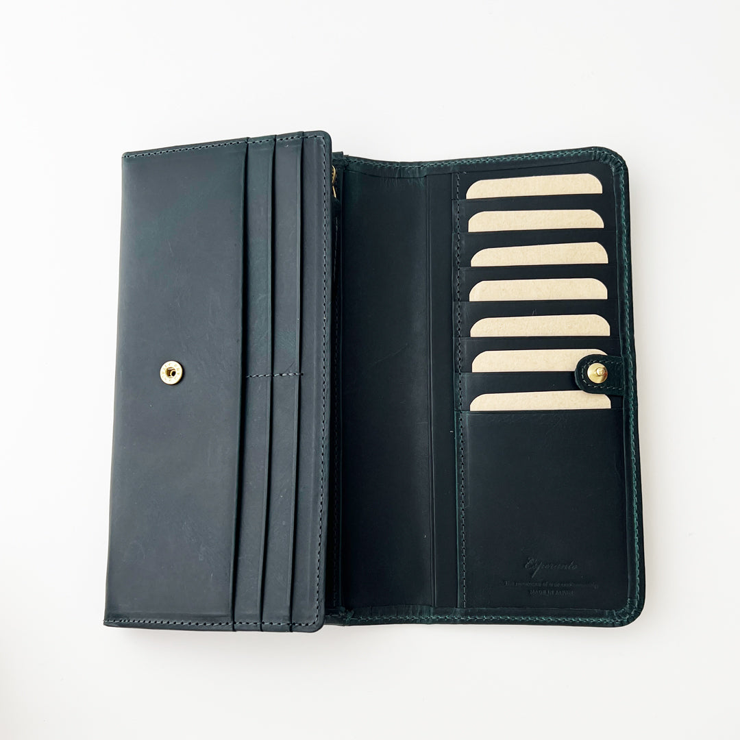 [Waxed Leather] Bi-fold Wallet